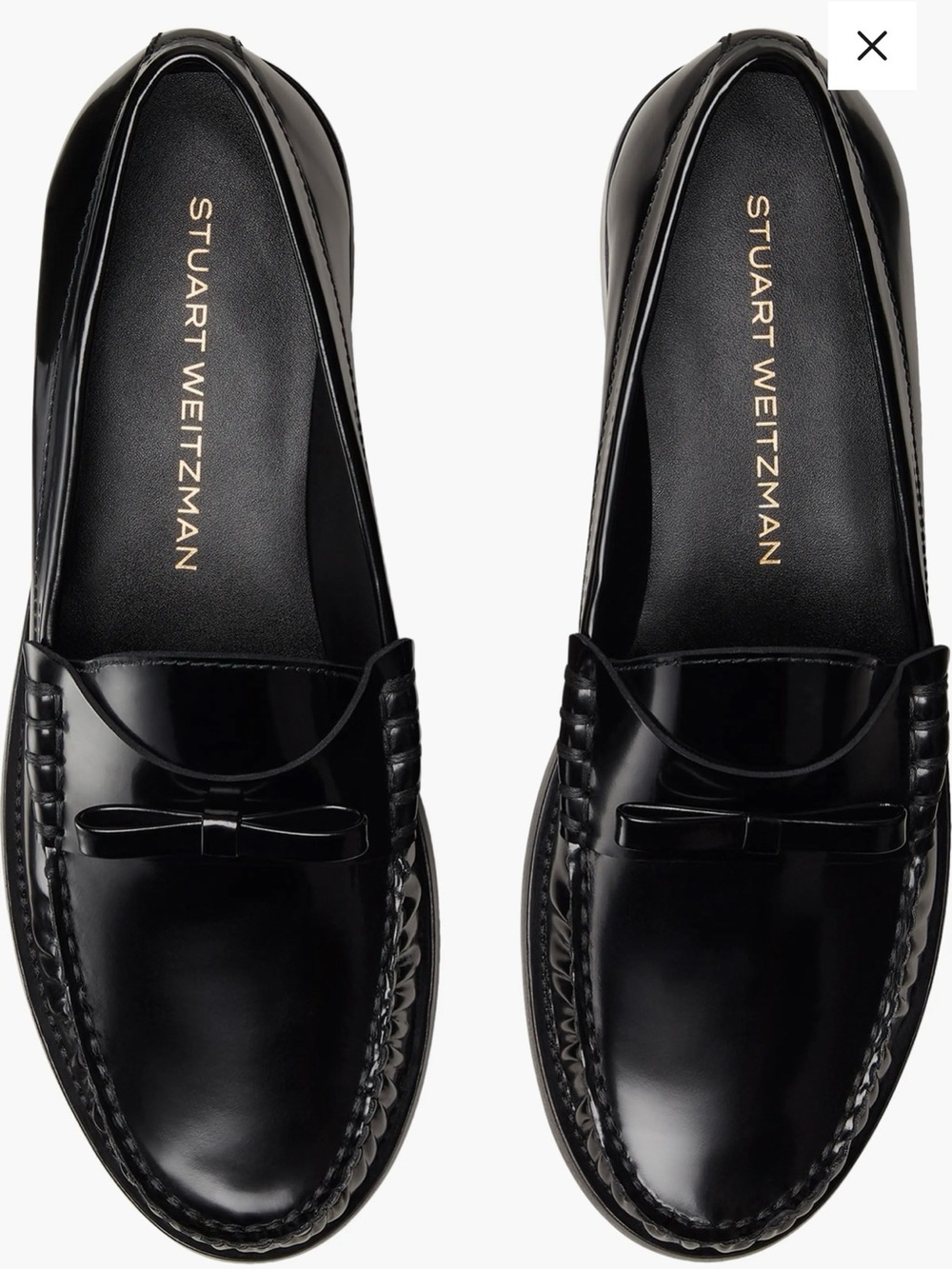 Stuart Weitzman Lottie Bow Loafers | 10 - Made in Spain 🇪🇸